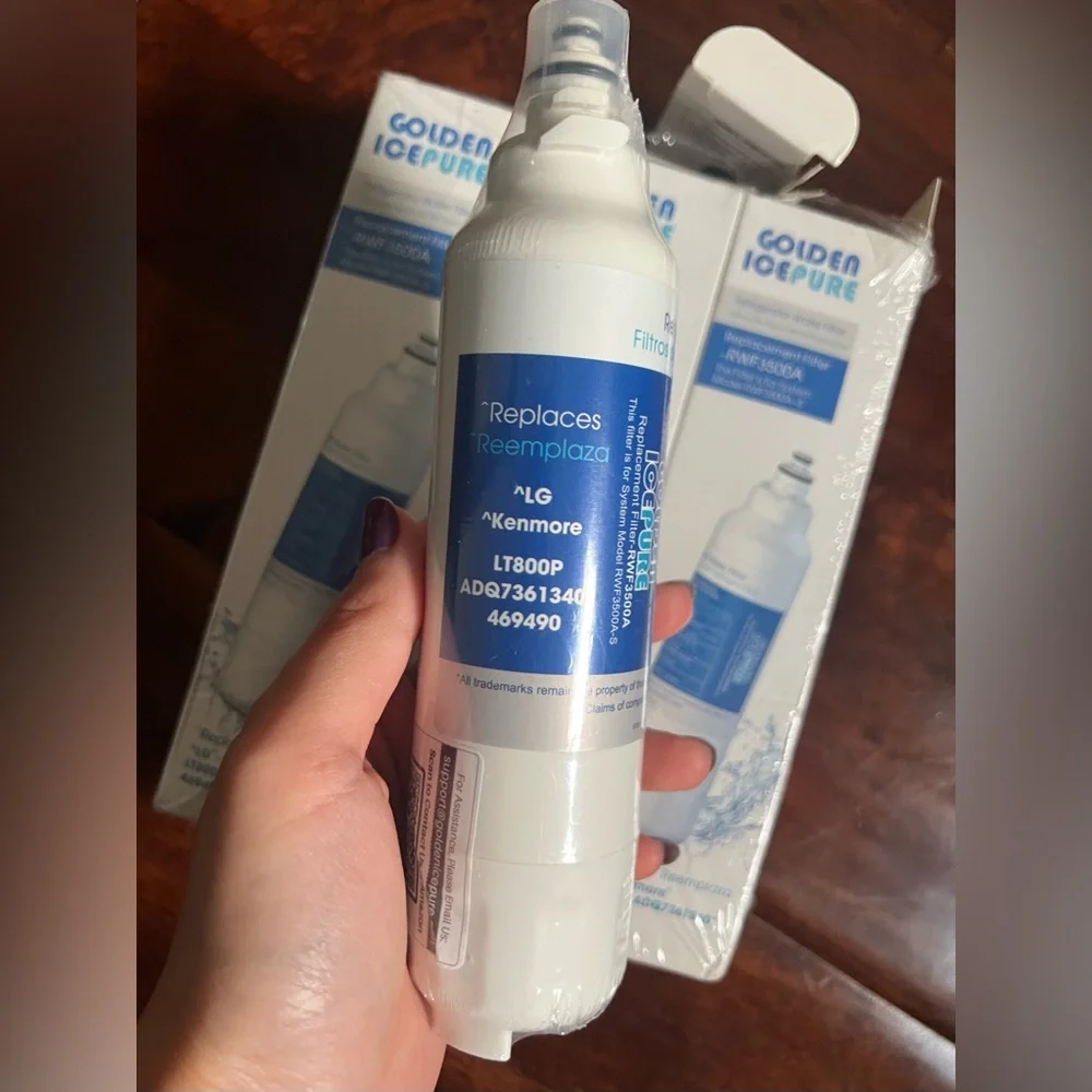 Lot Of 3 IcePure RWF3500A Refrigerator Water Filters New Sealed
